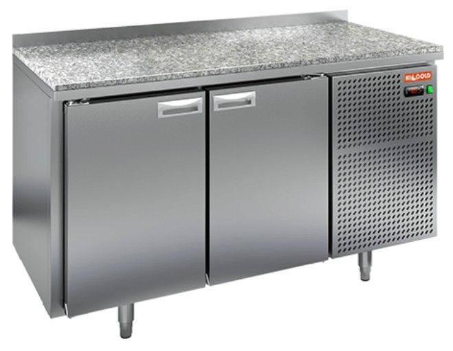СТОЛ С ОХЛАЖД.ШКАФОМ HICOLD SN11/TN (КАМЕНЬ) миниатюра 2