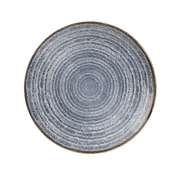 Тарелка мелкая 21,7см, без борта, цвет Slate Blue, Studio Prints SPSBEVP81