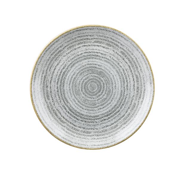 Тарелка мелкая 21,7см, без борта, цвет Stone Grey, Studio Prints SPSGEVP81