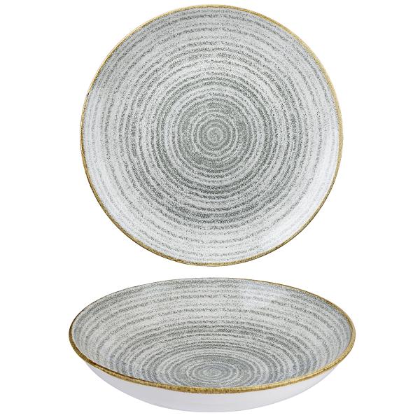 Салатник 0,42л d18,2см, без борта, цвет Stone Grey, Studio Prints SPSGEVB71