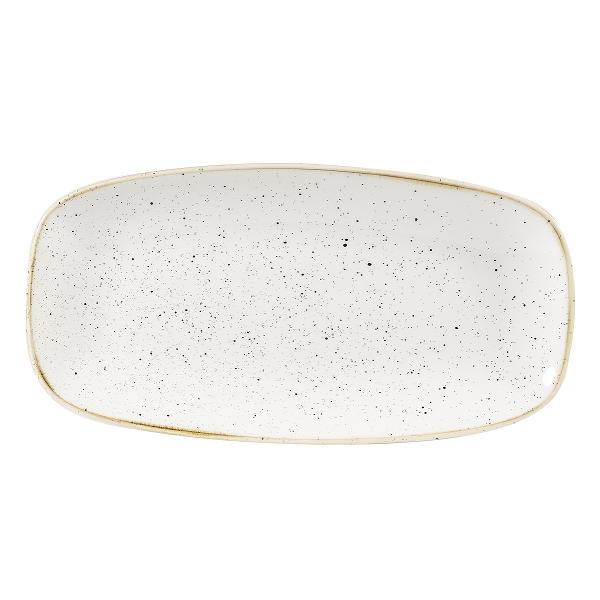 Блюдо прямоугольное CHEFS 29,8х15,3см, без борта, Stonecast, цвет Barley White SWHSXO111