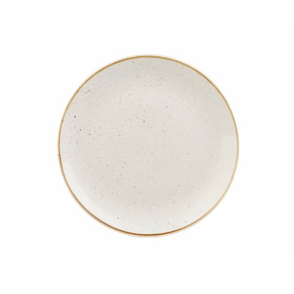 Тарелка мелкая 28,8см, без борта, Stonecast, цвет Barley White SWHSEV111