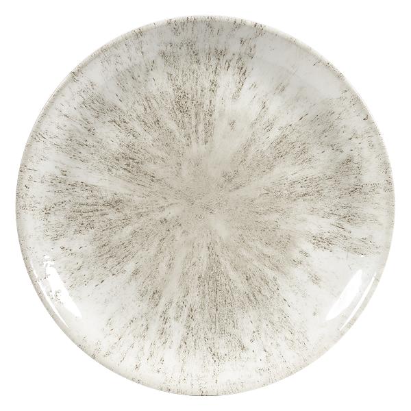 Тарелка мелкая 28,8см, без борта, цвет Stone Agate Grey, Studio Prints STAGEV111