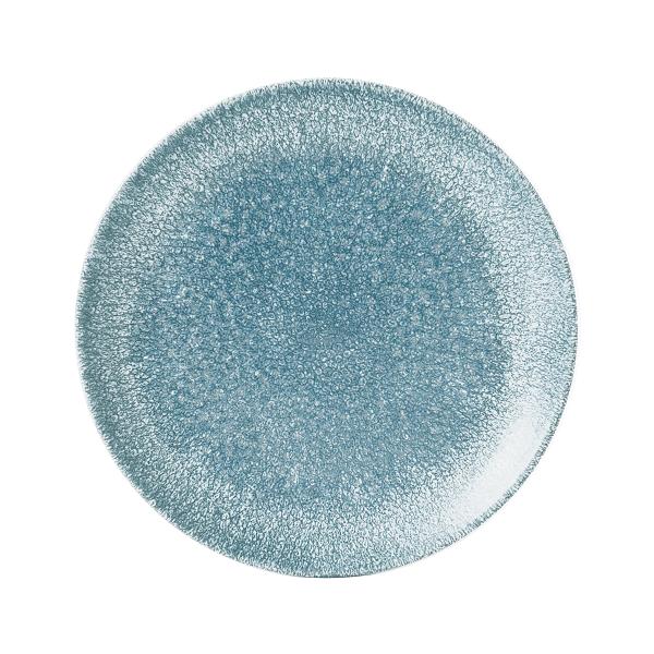 Тарелка мелкая 16,5см, без борта, цвет Raku Topaz Blue, Studio Prints RKTBEVP61
