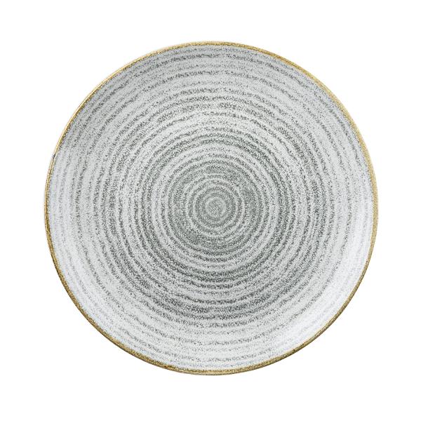 Тарелка мелкая 28,8см, без борта, цвет Stone Grey, Studio Prints SPSGEV111