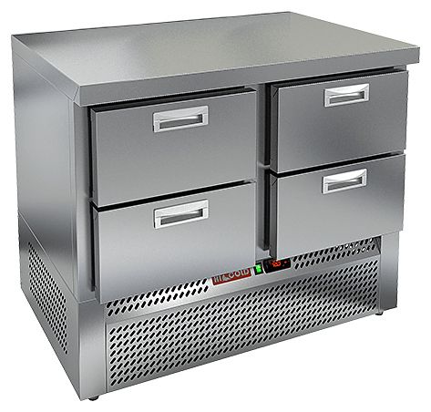 СТОЛ С ОХЛАЖД.ШКАФОМ HICOLD GNE22/TN миниатюра 2