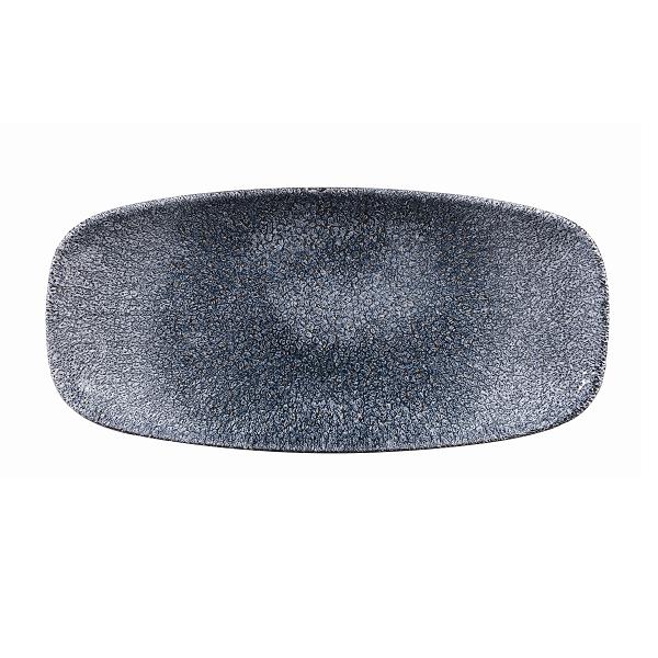 Блюдо прямоугольное CHEFS 26,9х12,7см, без борта, цвет Raku Topaz Blue, Studio Prints RKTBXO101