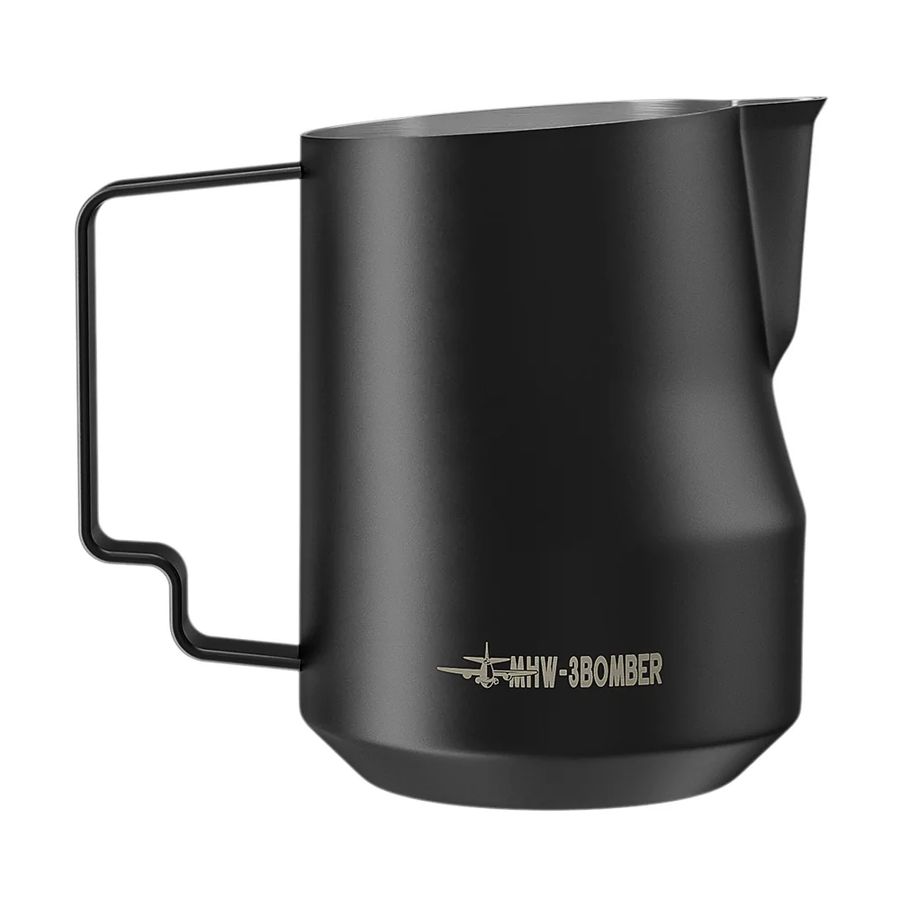 Питчер (молочник) Turbo 450 мл P6005MB, черный матовый миниатюра 1