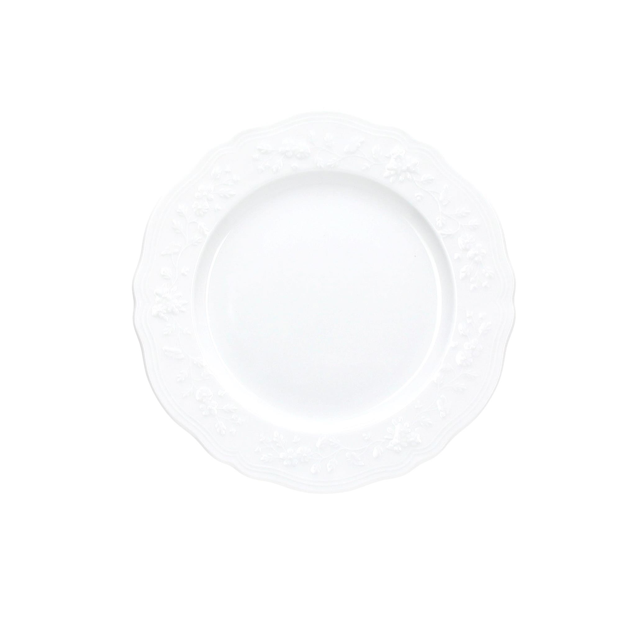 Тарелка мелкая 26см FLEUR BIANCO+A.FONTEBASSO FLF00260000