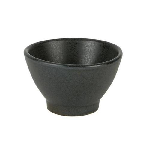 Салатник конический 0,08л d7,5см, керамика, RUSTICO CARBON C31195