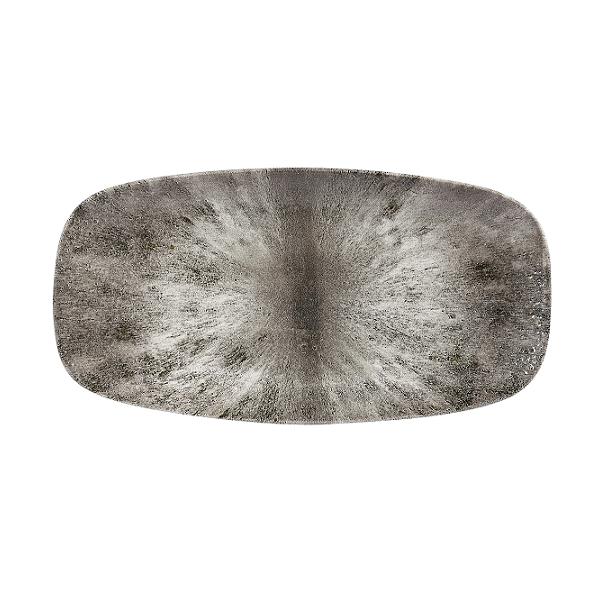 Блюдо прямоугольное CHEFS 29,8х15,3см, без борта, цвет Stone Quartz Black, Studio Prints STQBXO111