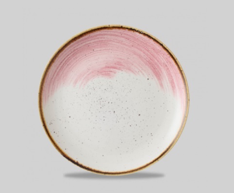 Тарелка мелкая 26см, без борта, Stonecast, цвет Petal Pink ASPPEV101