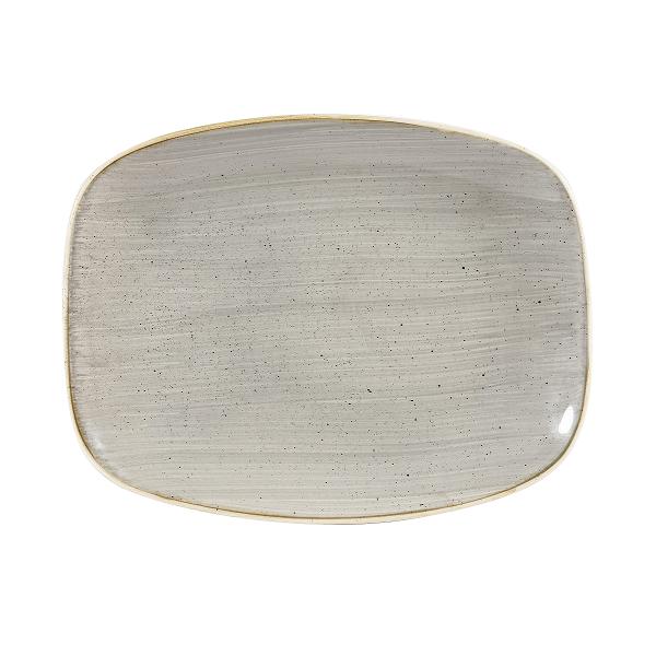 Блюдо прямоугольное CHEFS 26,1х20,2см, без борта, Stonecast, цвет Peppercorn Grey SPGSOBL31