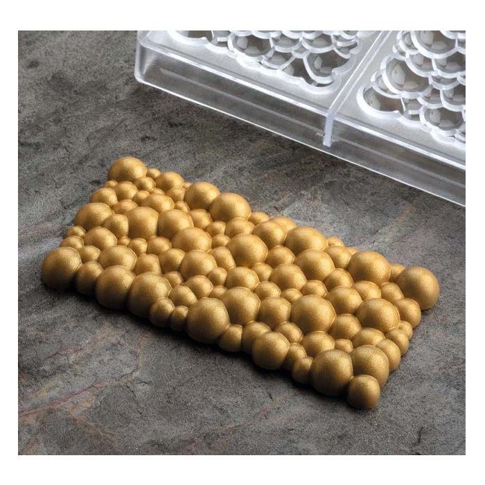 Форма д/шок. "Chocolate Bar Sparkling" 155х77мм h12мм, 100гр, 3 ячейки, п/к PC5001