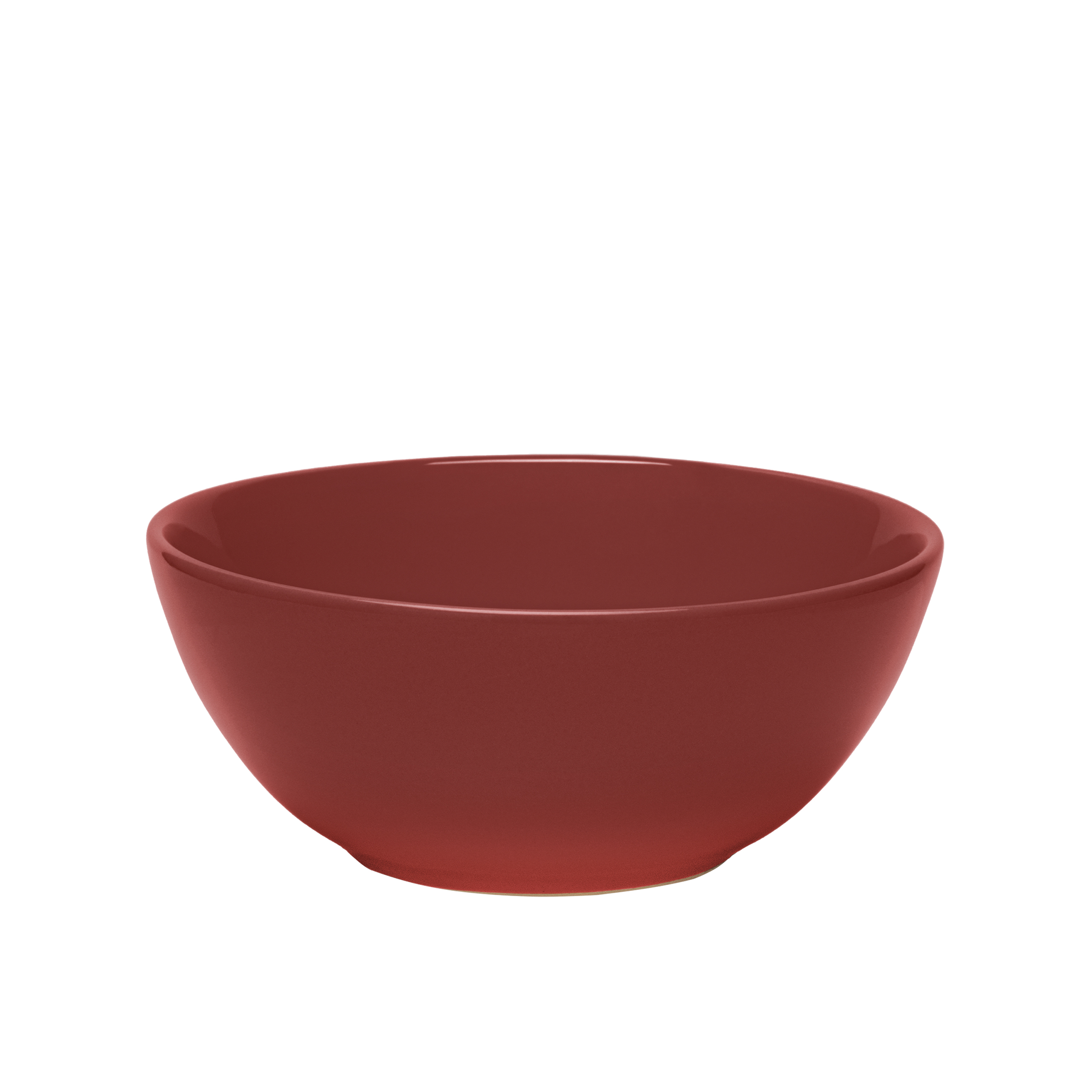 Миска BAZAR TIGELA COLORIDA VERMELHO CANELA 600мл d16см Oxford, 160381