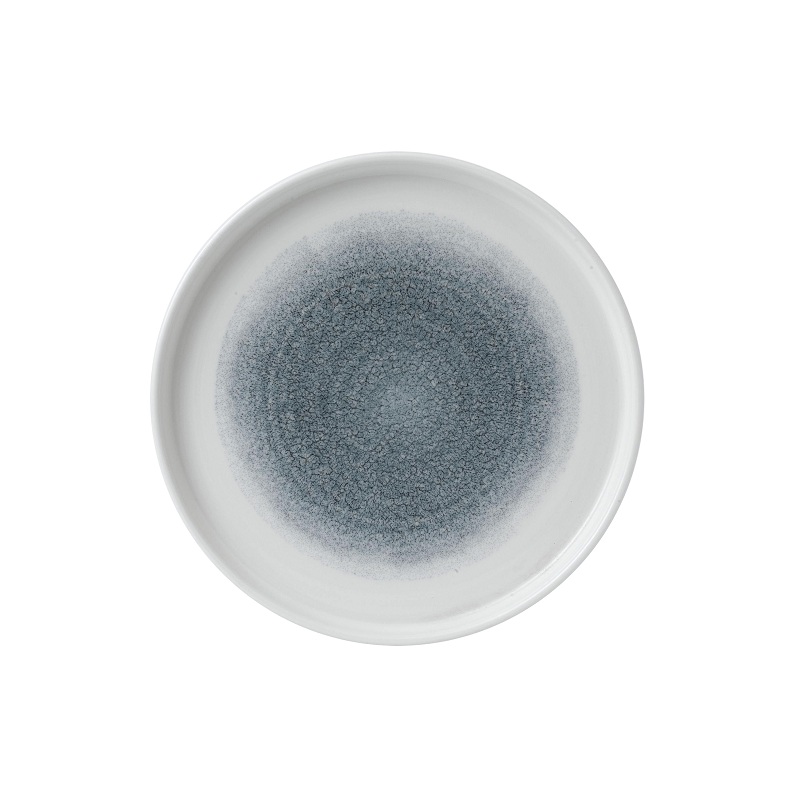 Тарелка мелкая CHEFS 21х2см, с прямым бортом, цвет Raku Topaz Blue, Studio Prints RKTBWP211
