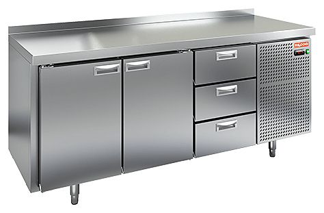 СТОЛ С ОХЛАЖД.ШКАФОМ HICOLD GN113/TN миниатюра 2