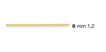 ФОРМА LA MONFERRINA ДЛЯ P6/P12 SPAGHETTI 1,2 MM 6 БРОНЗА
