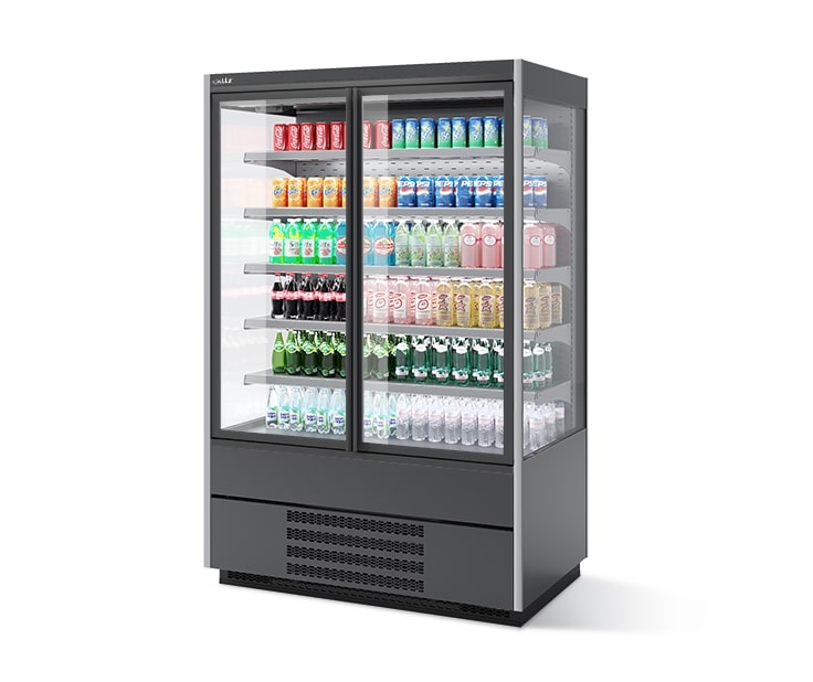 КОМПЛЕКТ ДВЕРЕЙ DOUBLE GLASS ДЛЯ ВИТРИНЫ BERG 100 миниатюра 1