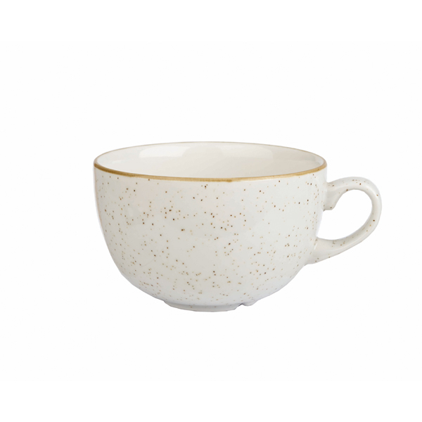 Чашка Cappuccino 500мл Stonecast, цвет Barley White SWHSCB441