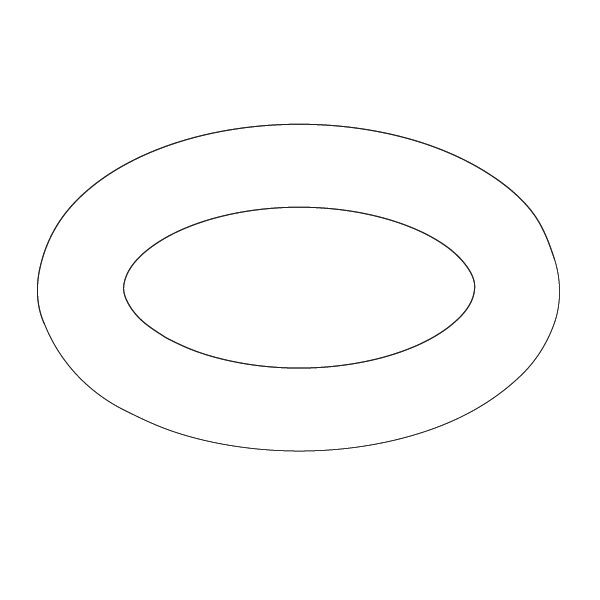 Уплотнительное кольцо D9X2,2, арт. 10505090A