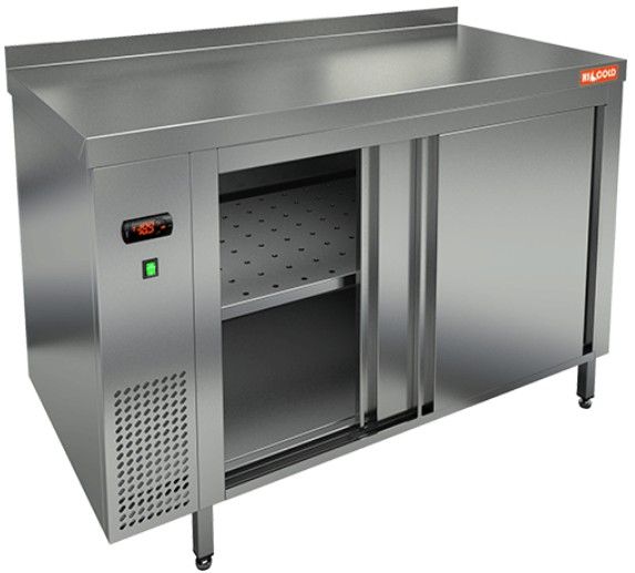 СТОЛ С ТЕПЛОВЫМ ШКАФОМ HICOLD TS 14 GN миниатюра 2