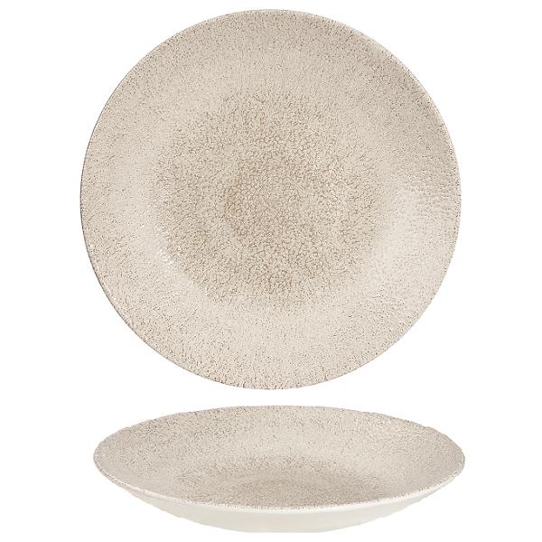 Тарелка глубокая 28,1см h3,7см, без борта, цвет Raku Agate Grey, Studio Prints RKAGPD271