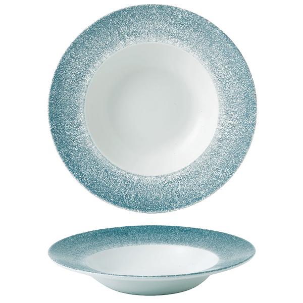 Тарелка глубокая 28см 0,468л, цвет Raku Topaz Blue, Studio Prints RKTBVWBL1