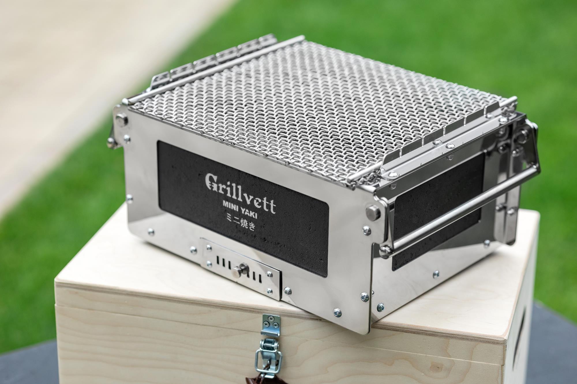 ГРИЛЬ УГОЛЬНЫЙ GRILLVETT MINI YAKI миниатюра 1