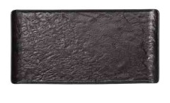 Тарелка прямоугольная 29,5х15см VULCANIA BLACK VU034290779