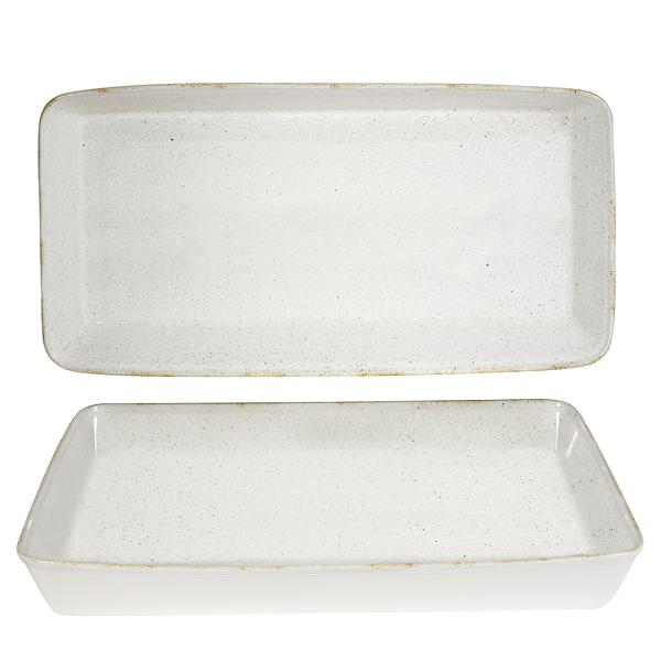 Форма для запекания GN 1/1 53х32,5см h6,2см 6,0л, Stonecast Hints, цвет Barley White SHWHXLBD1