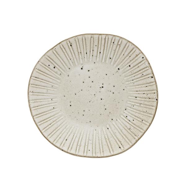 Тарелка мелкая 28,5см, керамика, Impressions, цвет OYSTER C12334
