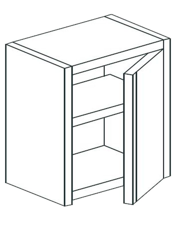 ПОЛКА НАСТЕННАЯ ЗАКРЫТАЯ APACH CHEF LINE LCW44HD
