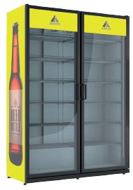 ШКАФ ХОЛОДИЛЬНЫЙ ДЛЯ НАПИТКОВ АРКТО MAX-1685-ECO БЕЛЫЙ КРАШ. БЕЗ КАНАПЕ (2 ДВЕРИ) (108000117)