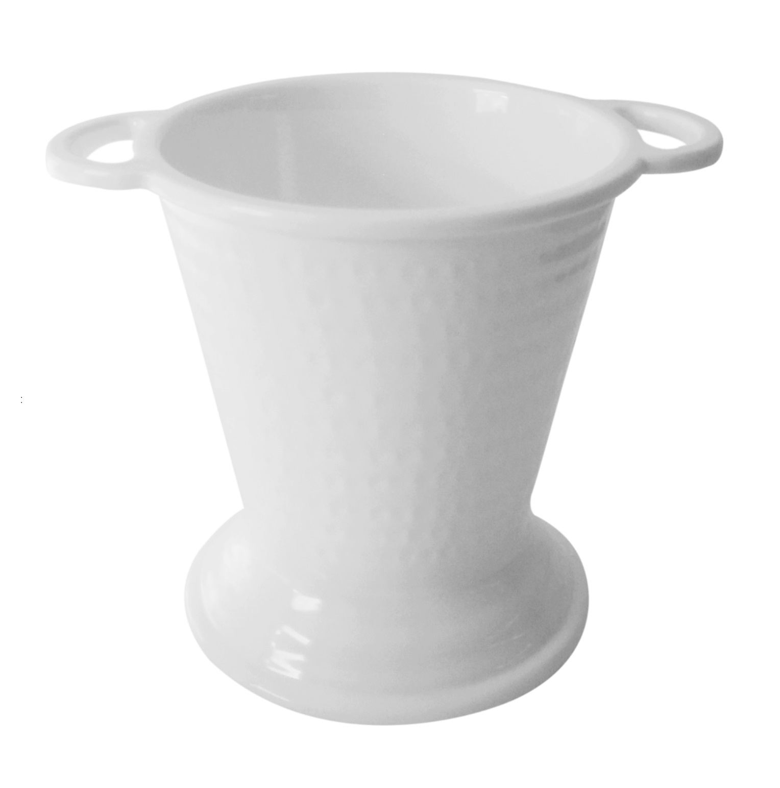Емкость для закусок 0,5л d15,2см, меламин, Bucket, цвет белый H-2389