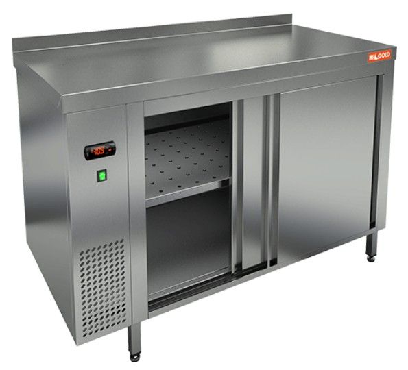 СТОЛ С ТЕПЛОВЫМ ШКАФОМ HICOLD TS 15 GN миниатюра 2