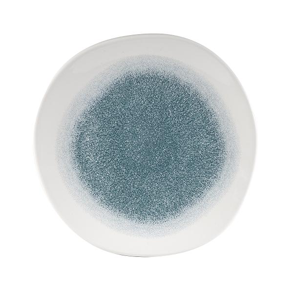 Тарелка мелкая "Волна" 26,4см, без борта, цвет Raku Jade Green, Studio Prints RKJGOG101