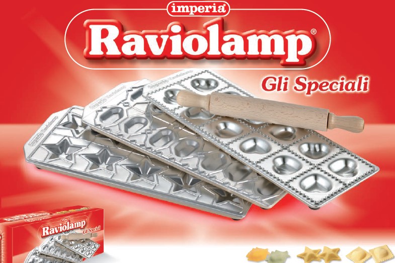 НАБОР ФОРМ IMPERIA ДЛЯ РАВИОЛИ RAVIOLAMP TRIS 318 миниатюра 1