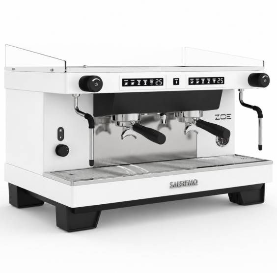 Кофемашина Sanremo ZOE Competition TALL CB 2гр.+Экономайзер, белая миниатюра 1