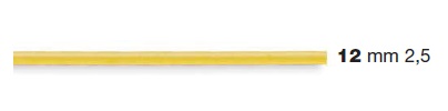 ФОРМА LA MONFERRINA ДЛЯ P3 SPAGHETTI 2.5 MM 12 БРОНЗА