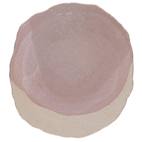 Тарелка мелкая 30х27см, керамика, цвет ROSE, Wabi 963488