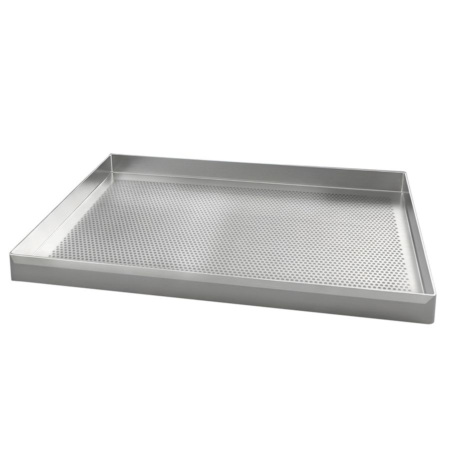 Противень TG410 600х400х20 алюминиевый перфорированный Kitchen Muse (подходит к Unox) миниатюра 1