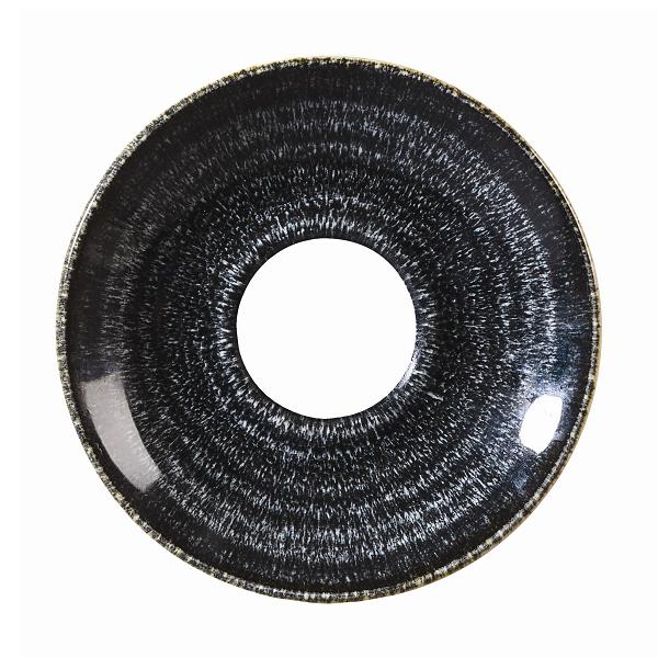Блюдце 15,6см, цвет Charcoal Black, Studio Prints SPCBCSS1