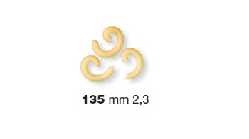 ФОРМА LA MONFERRINA ДЛЯ P6/P12 GRAMIGNA 2,3 MM 135 БРОНЗА