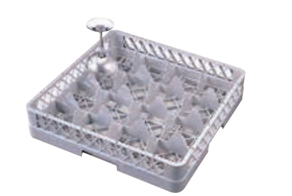 Кассета и 2 надставки для стаканов 16 ячеек, 11,3x11,3x16,8 см 14001-16
