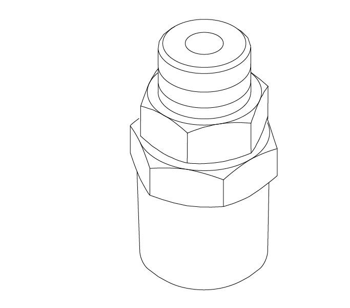 Обратный клапан  M1/8"-M1/8" OT57, Sanremo, арт.10652024A