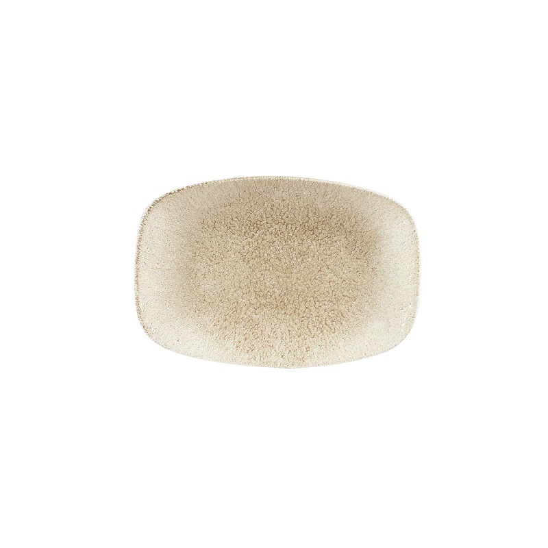 Блюдо прямоугольное CHEFS 23,7х15,7см, без борта, цвет Raku Agate Grey, Studio Prints RKAGOBL21