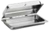 Поднос для вторых блюд CALEIDO GN 1/1 53х32,5см, с крышкой, нерж.сталь F1805555