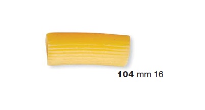 ФОРМА LA MONFERRINA ДЛЯ P6/P12 RIGATONI 16 MM 104 БРОНЗА