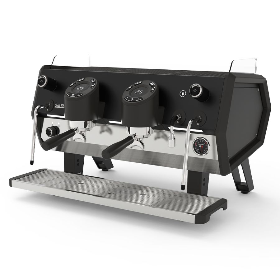 Кофемашина Sanremo D8 2 высокие гр, Подсветка групп+Cold Touch + AUTOSTEAMER, черная миниатюра 1